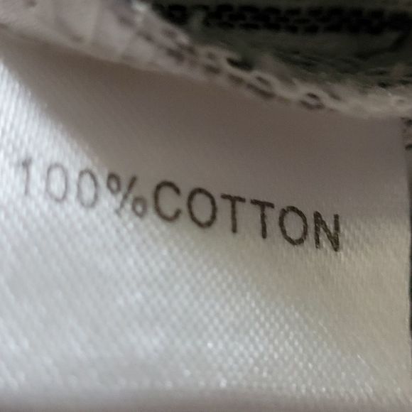 BRANDY MELVILLE THEIA Boxy Crop Peasant Top Pinstripe elastic charcoal white - Picture 14 of 14